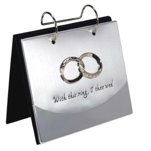 Malden International Designs "With This Ring, I Thee Wed" Flip Album New